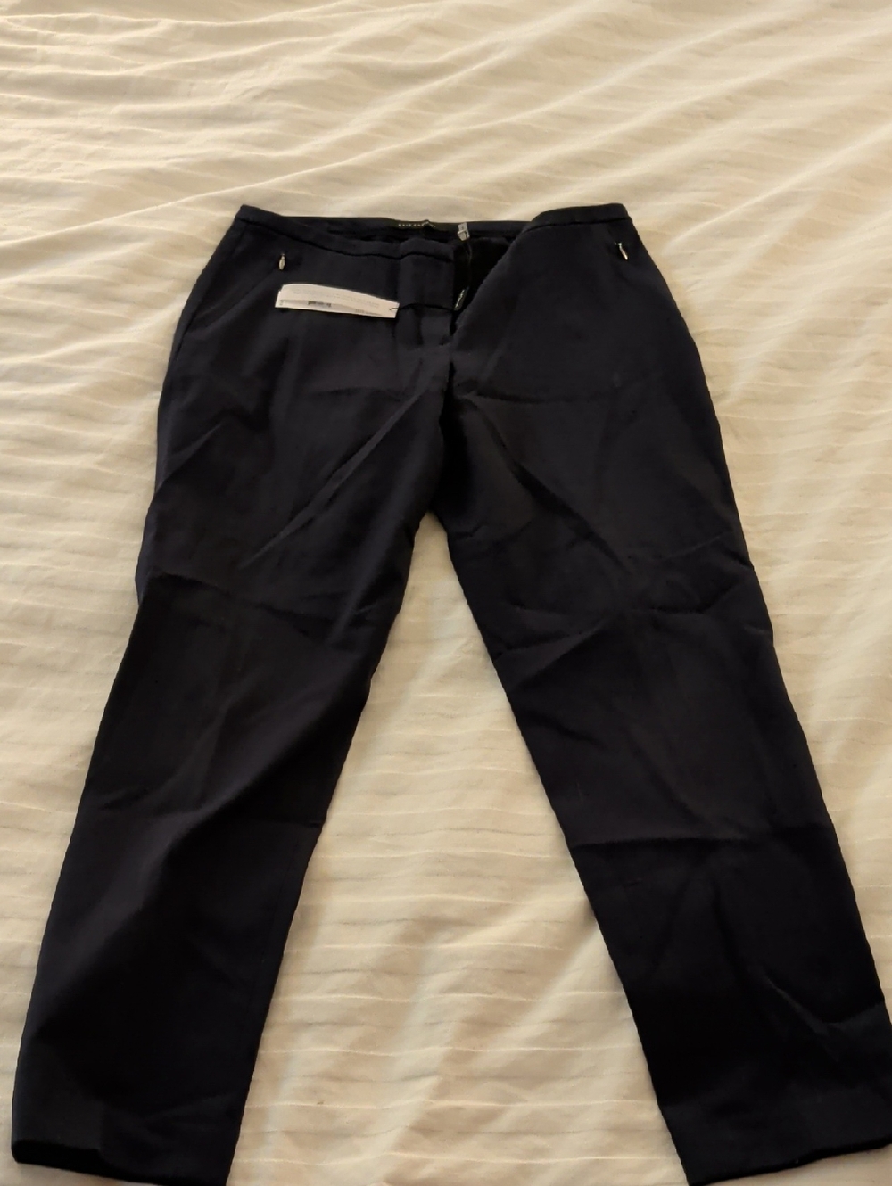 Elie Tahari Men's Dark Navy Dress Pants